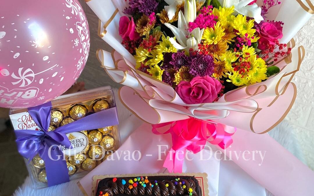 Perfect Birthday Surprise Packages: Flowers, Cakes, and Teddy Bears in Davao City