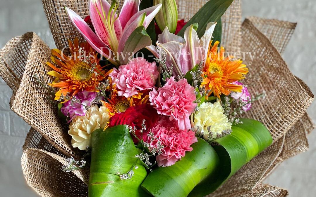 Mixed Flower Bouquets: Gerberas, Liliums, and Chrysanthemums – Davao’s Colorful Gift Collection
